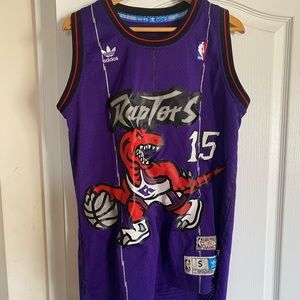 Adidas Throwback Raptors Vince Carter Jersey